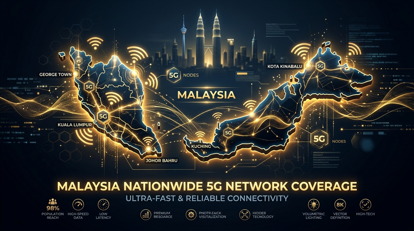 Rangkaian 5G Terluas di Malaysia